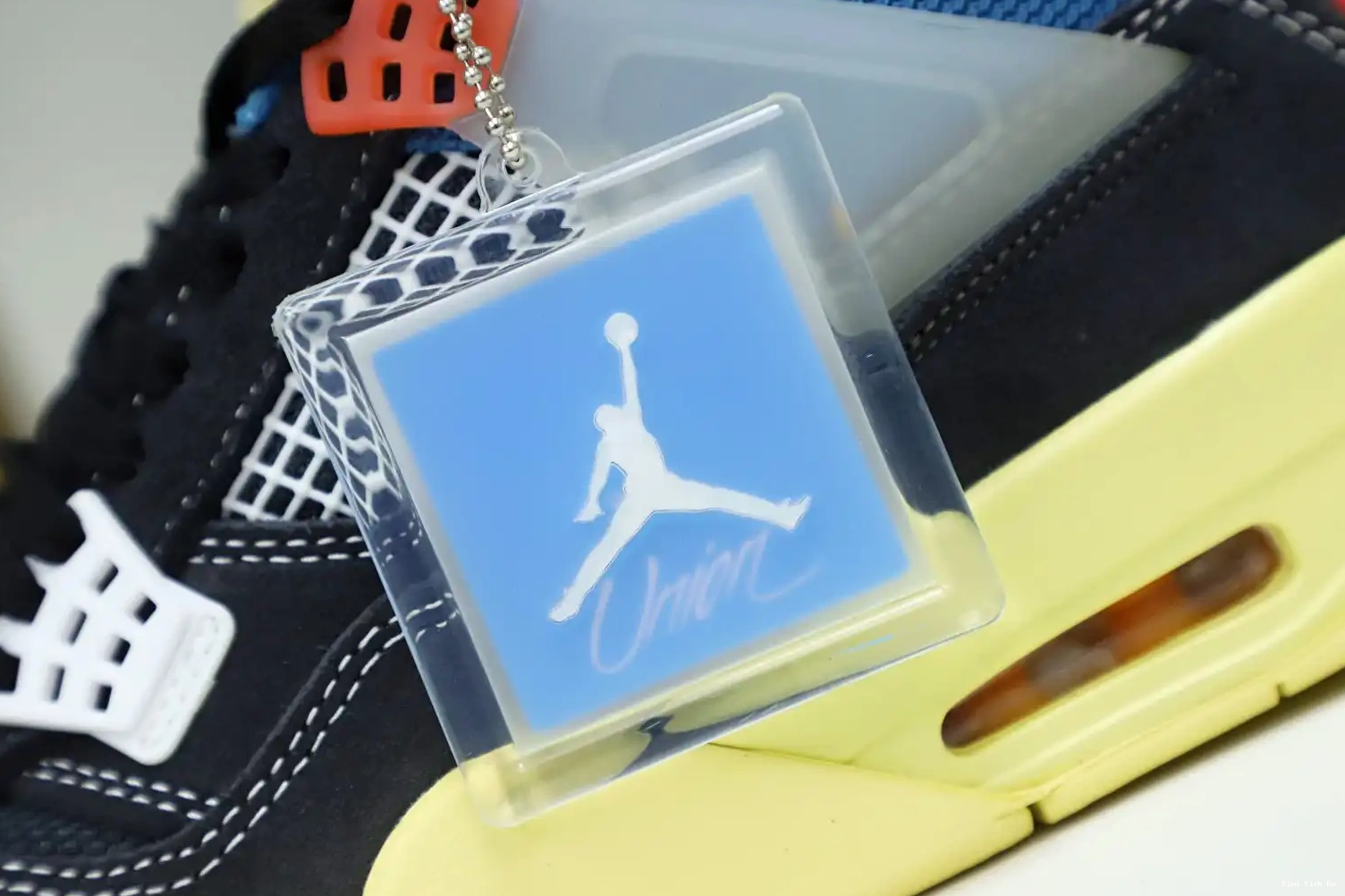 JORDAN RETRO Kimikick NOIR' AIR LA UNION X 'OFF 4 0808